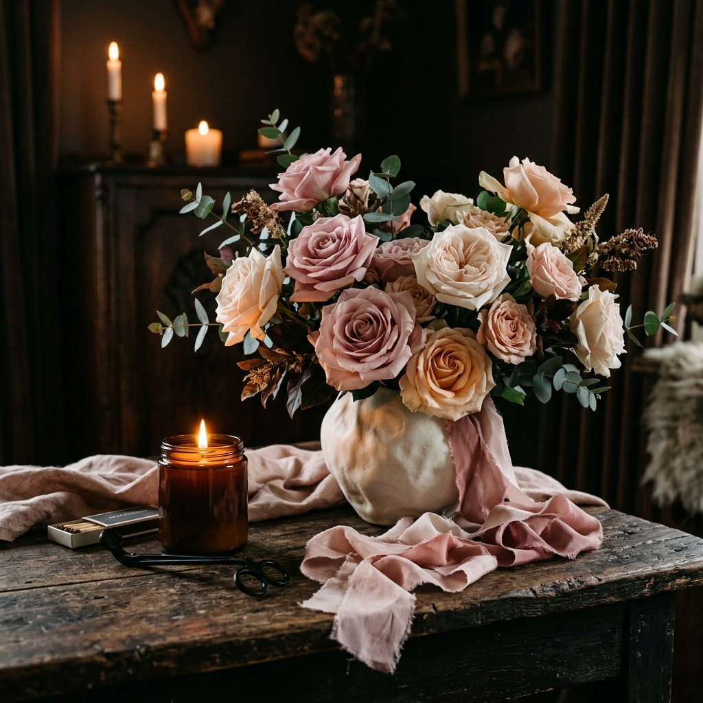 Melted Bliss flowers, candles, ceramics, and gifts